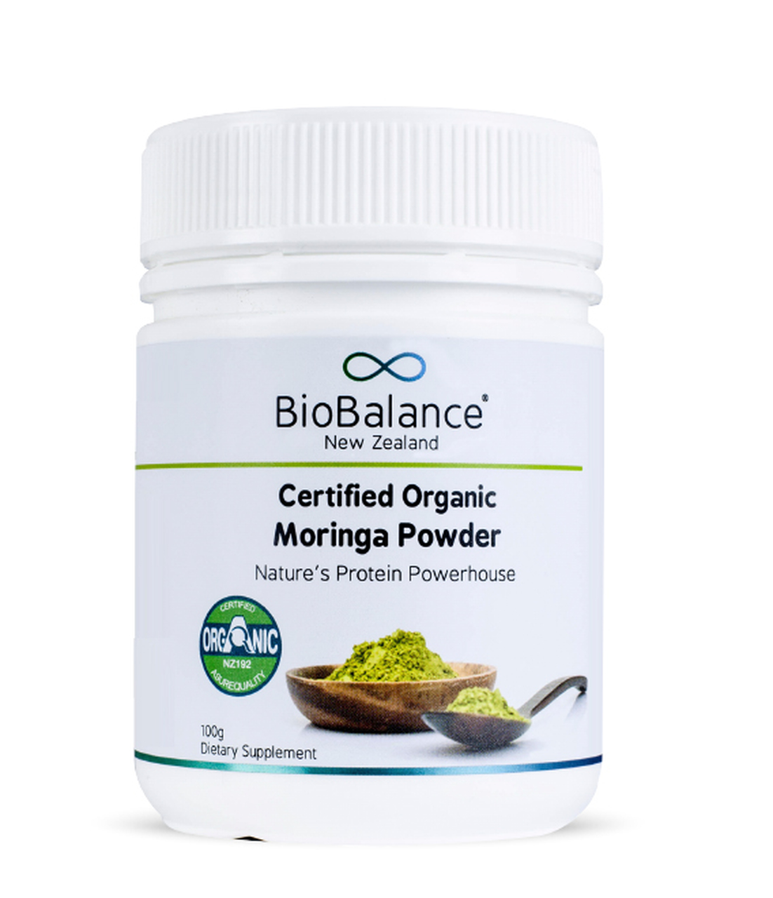 Bio Balance Certified Organic Moringa Powder 100g