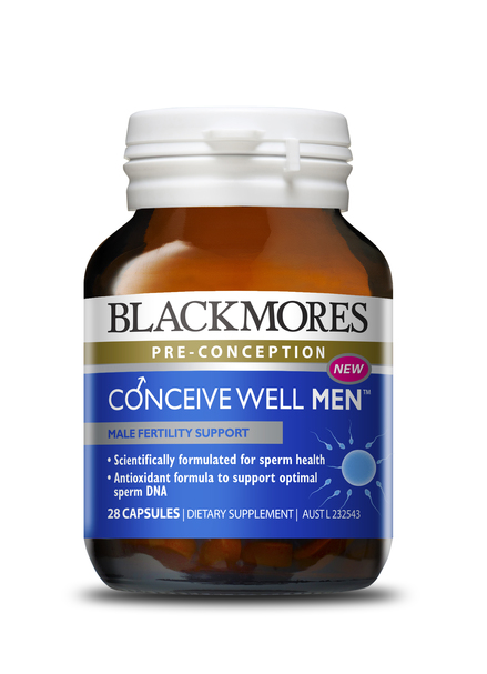 Blackmores Conceive Well Men 28 Capsules