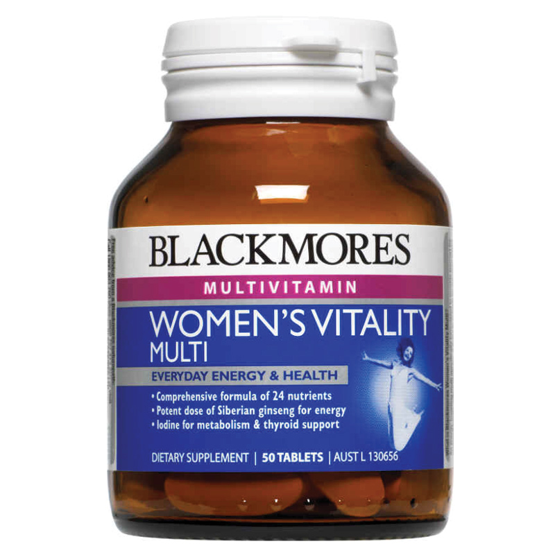 Blackmores Women's Vitality Multi 50 Tablets