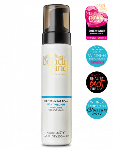 Bondi Sands Self Tanning Foam Light Medium 200ml