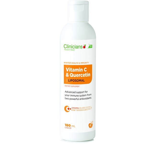 Clinicians Liposomal Vitamin C & Quercetin 180ml