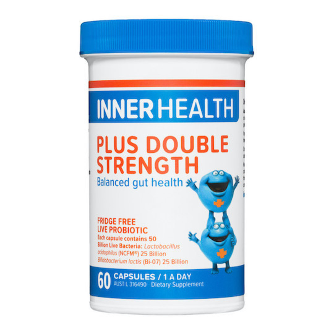 Inner Health Plus Probiotic Double Strength 60 Capsules