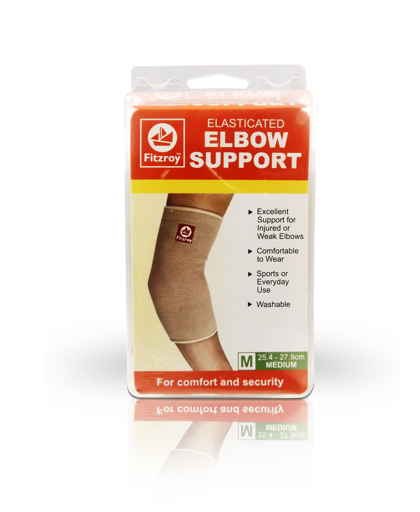 Fitzroy Elasticated Elbow Support - Medium Size