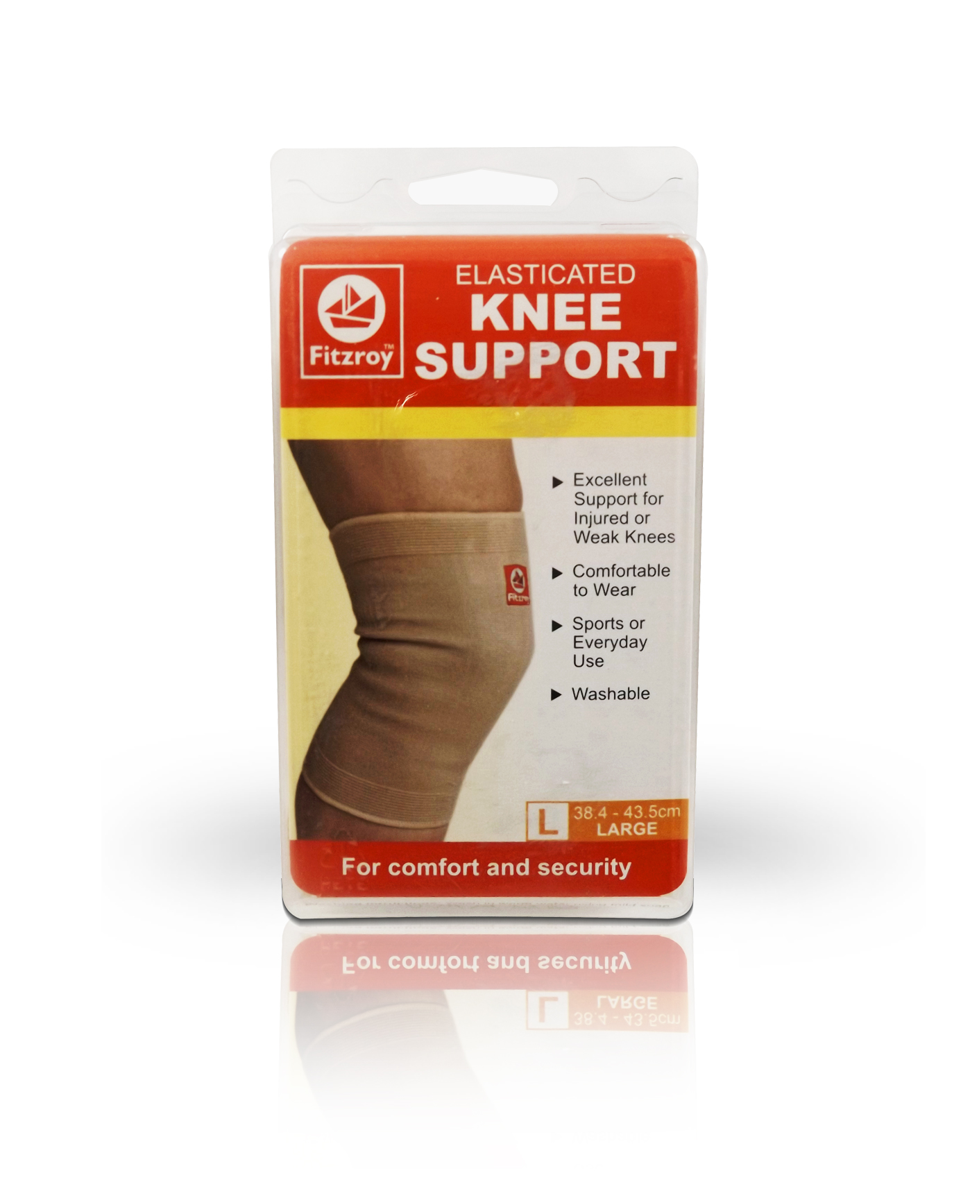 Fitzroy Elasticated Knee Support - Large Size
