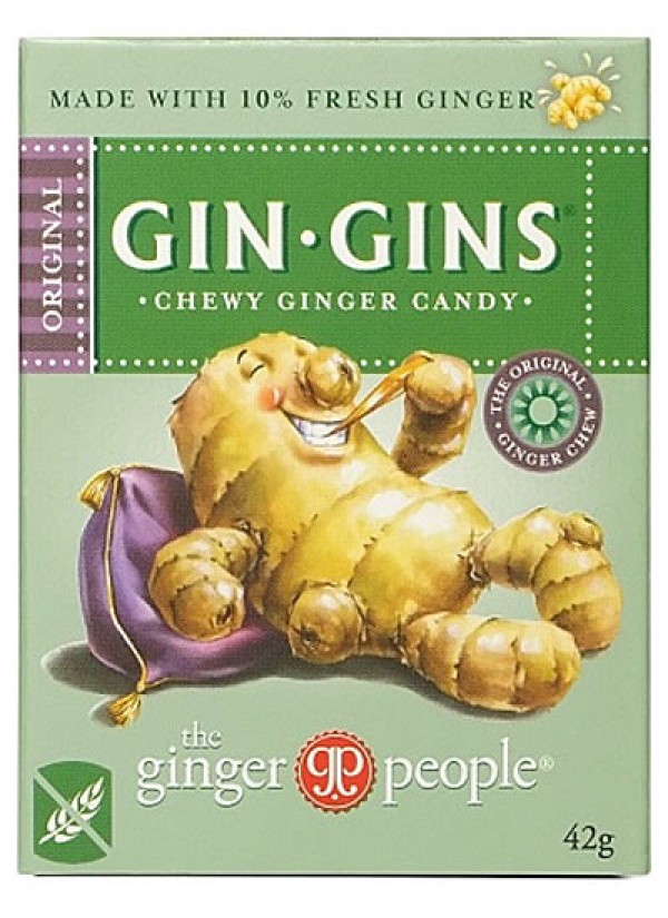 Gin Gins Chewy Ginger Candy Travel Pack
