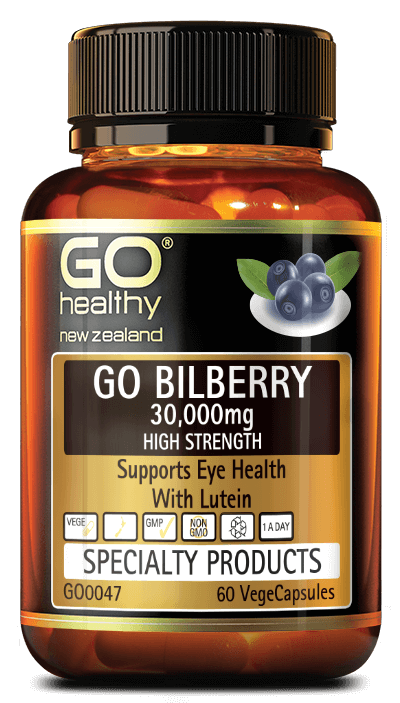 GO Healthy GO Bilberry 30,000mg 60 Capsules