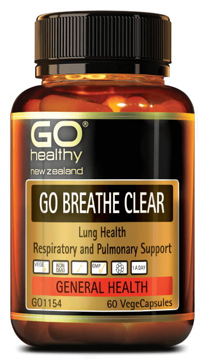 GO Healthy GO Breathe Clear 60 Capsules