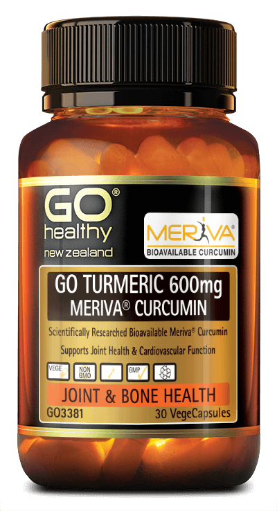 GO Healthy GO Turmeric 600mg Meriva Curcumin 30 Capsules
