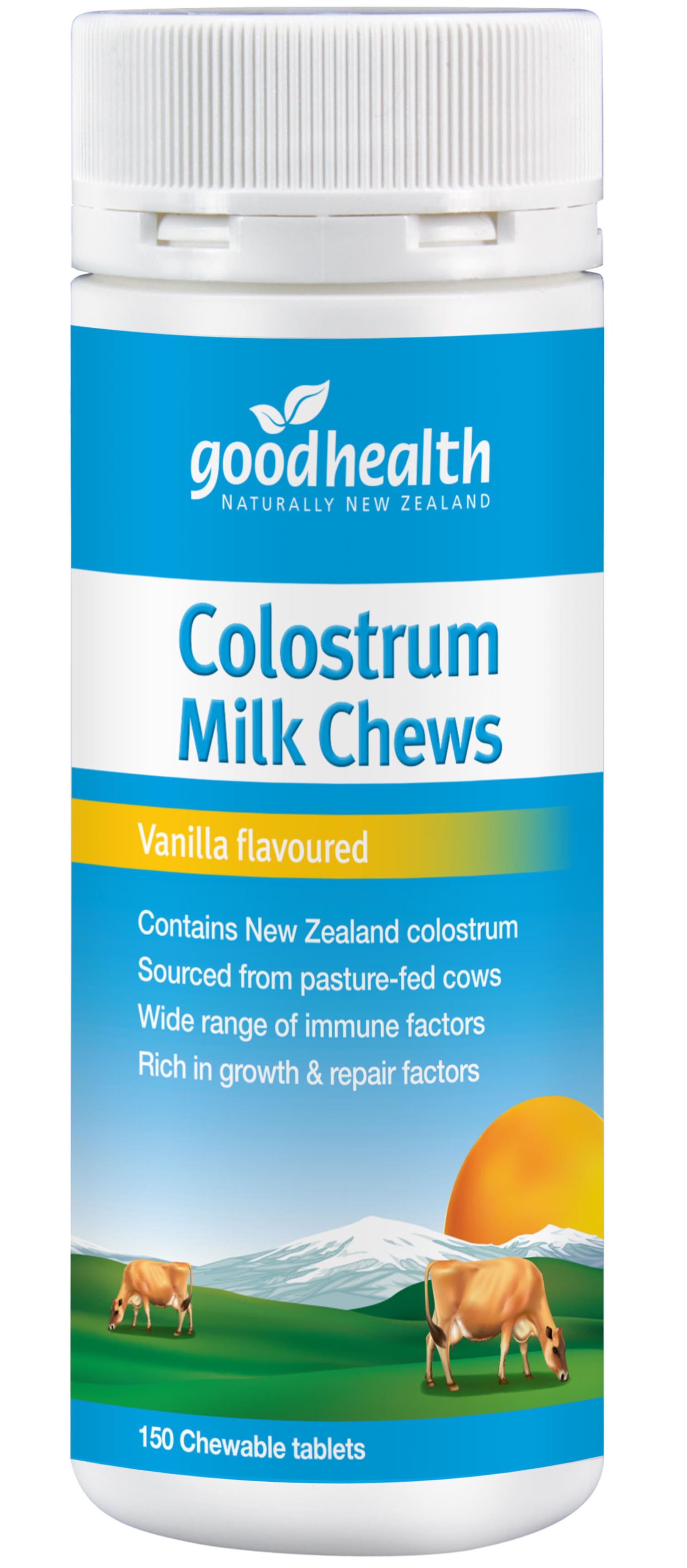 Good Health Colostrum Vanilla Chews 150 Tablets