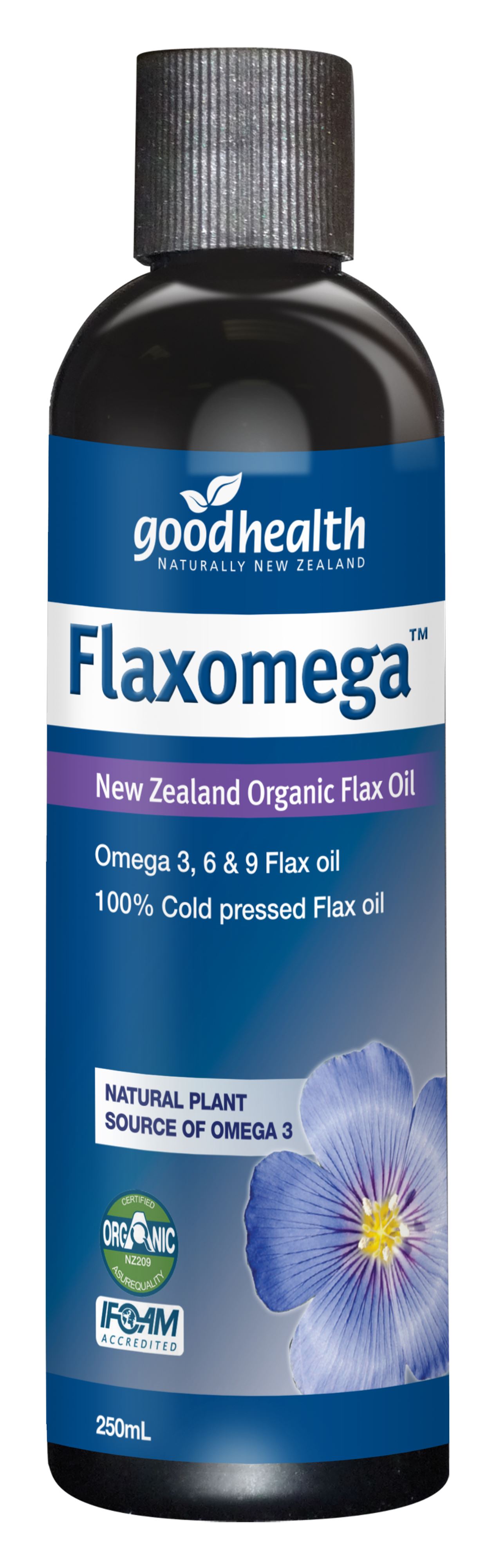 Good Health Flaxomega Oil Organic 250ml