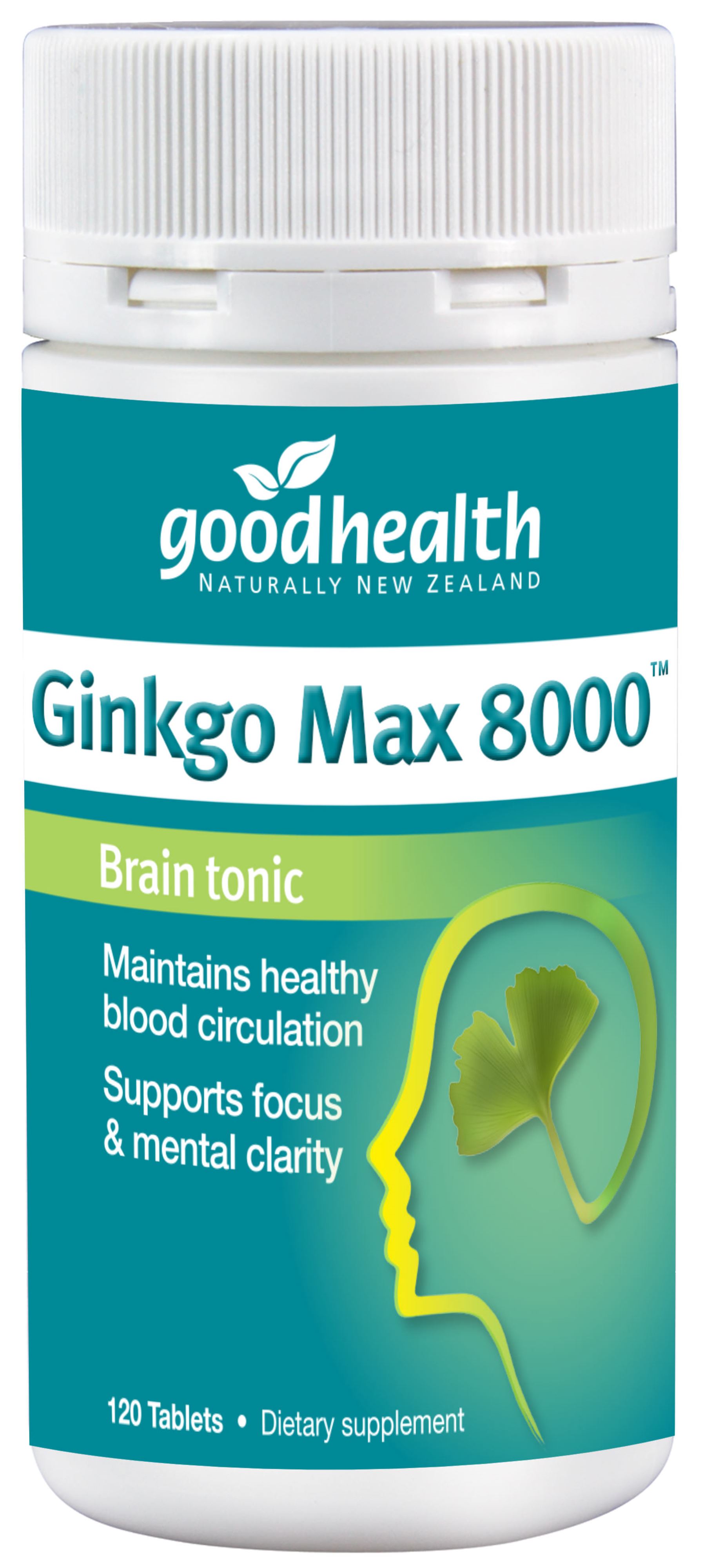 Good Health Ginkgo Max 8000 120 Tablets