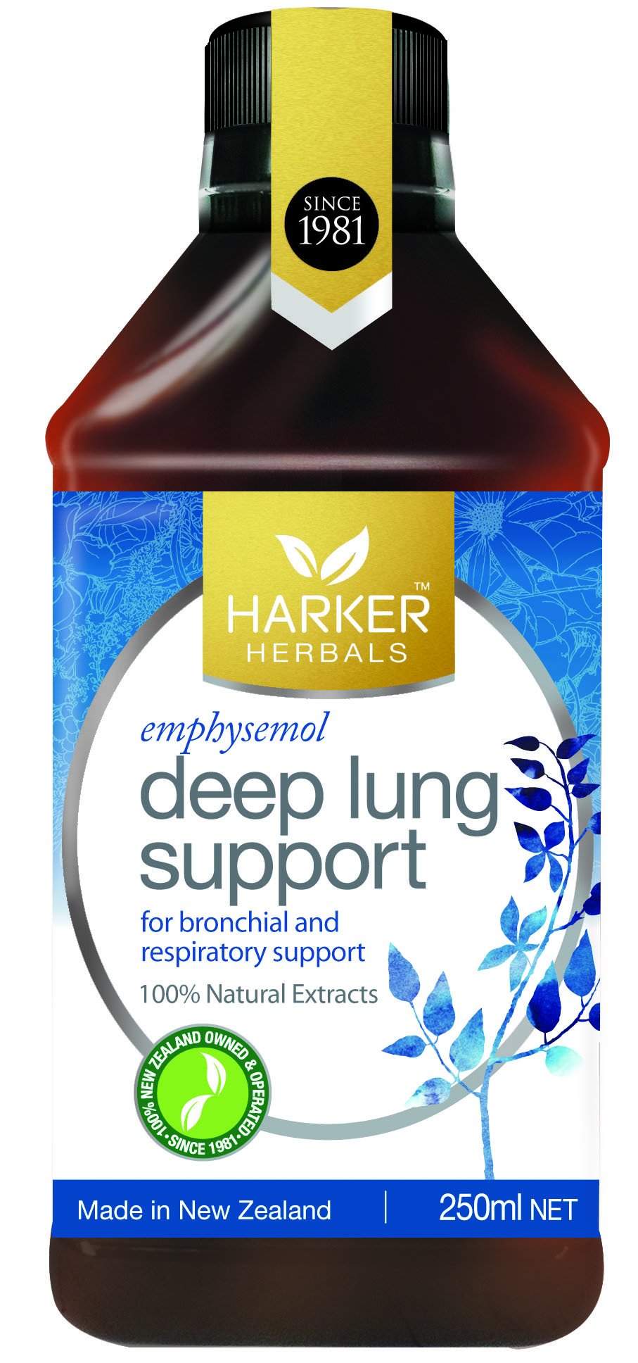 Harker Herbals Deep Lung Support (Emphysemol) 250ml