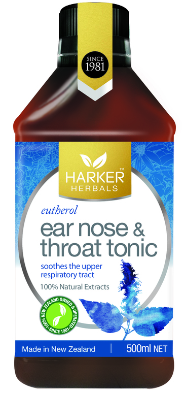 Harker Herbals Ear, Nose & Throat Tonic (Eutherol) 500ml