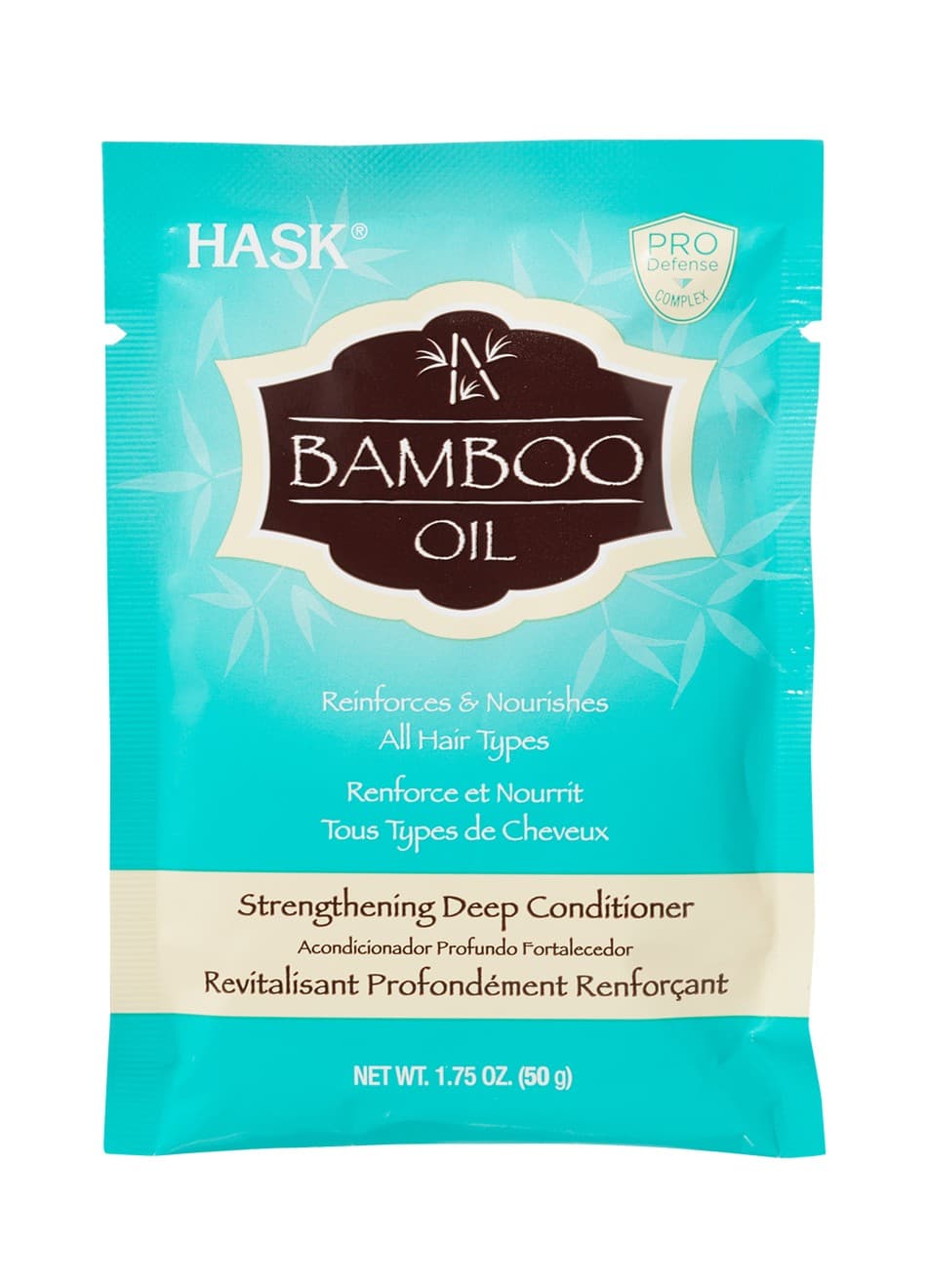 Hask Bamboo Oil Strengthening Deep Conditioner Hair Treatment Sachet
