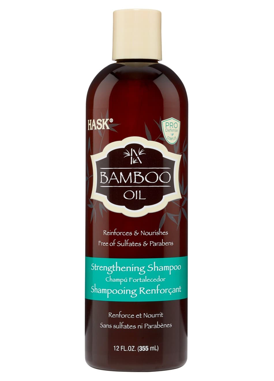 Hask Bamboo Oil Strengthening Shampoo 355ml