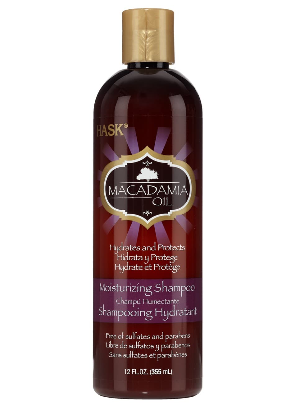 Hask Macadamia Oil Moisturizing Shampoo 355ml