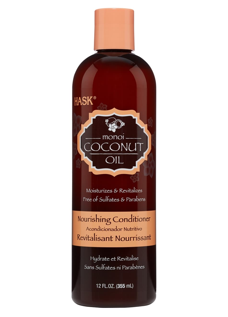 Hask Monoi Coconut Oil Nourishing Conditioner 355ml