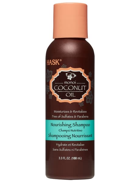 Hask Monoi Coconut Oil Nourishing Shampoo Travel Size 100ml