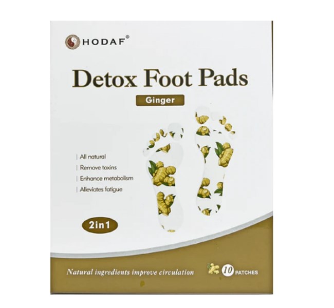 HODAF Detox Foot Pads Ginger 10 Patches