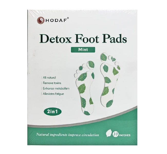 HODAF Detox Foot Pads Mint 10 Patches