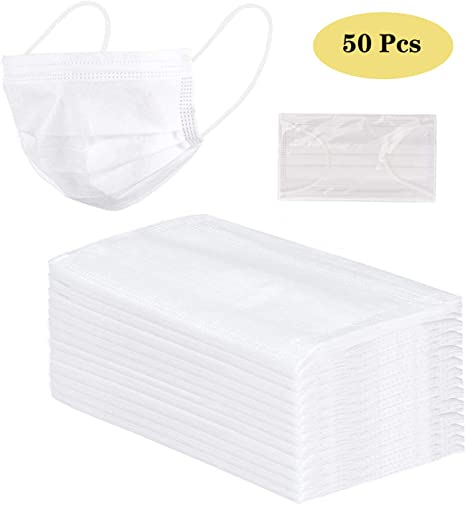 Kids White Surgical Face Mask 50 Pieces