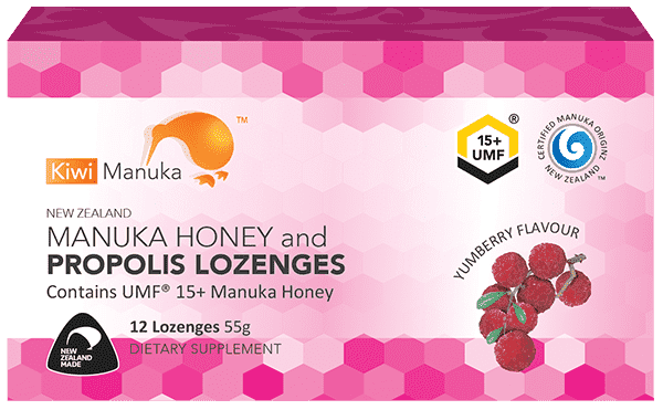 Kiwi Manuka Honey 12 Lozenges - Yumberry