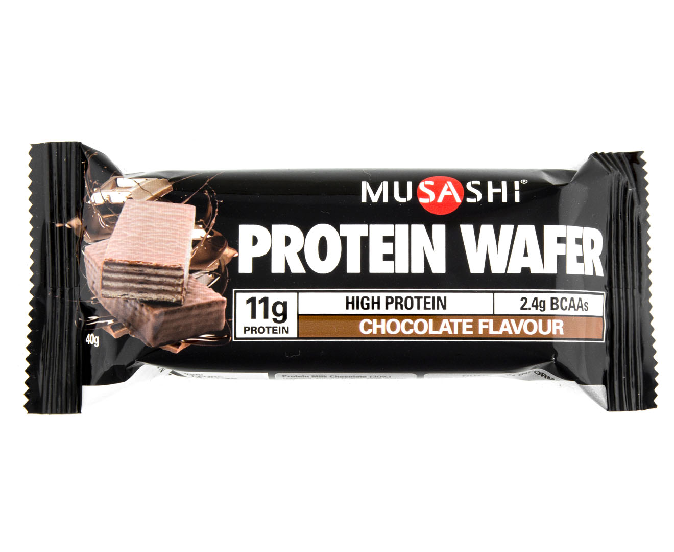 Musashi Protein Wafer Chocolate Bars 11g