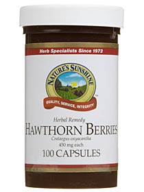 Nature's Sunshine Hawthorn Berries 100 Capsules