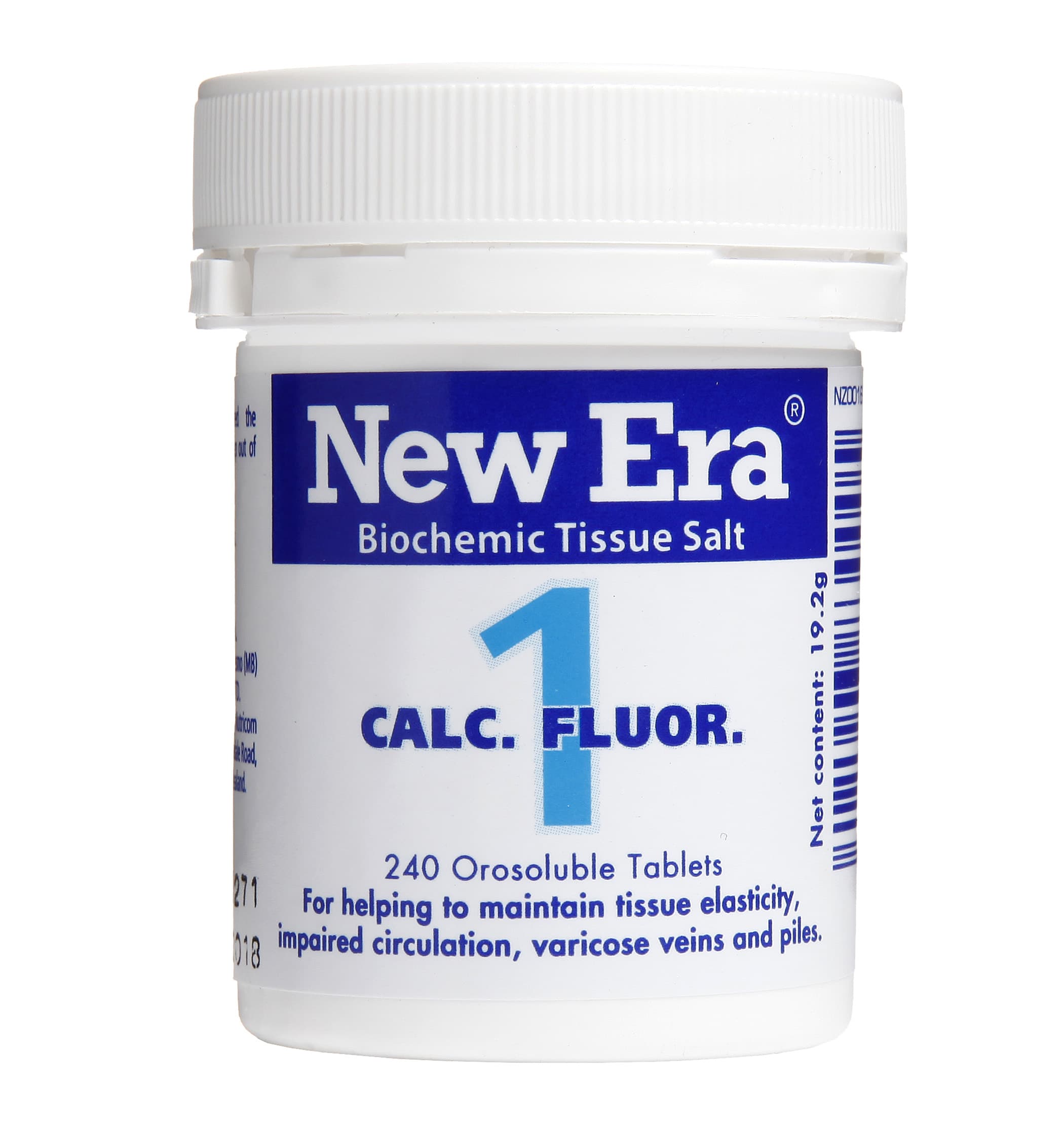 New Era No.1 Calc. Fluor. 240 Tablets