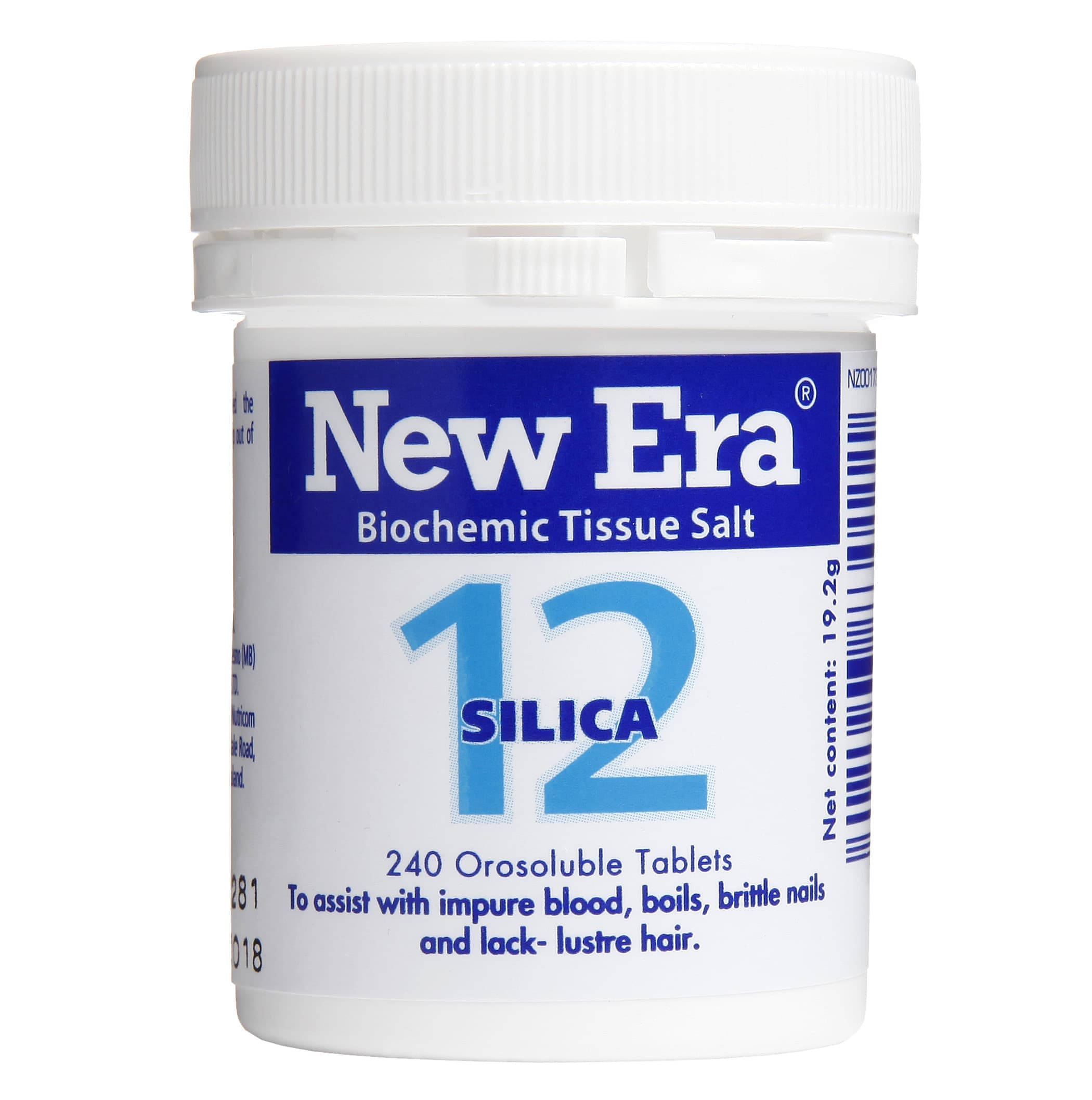 New Era No.12 Silica 240 Tablets