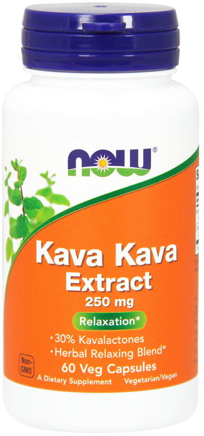 Now Foods Kava Kava Extract 250mg 60 Capsules