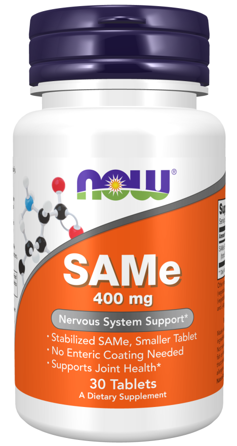 Now Foods SAMe 400mg 30 Tablets