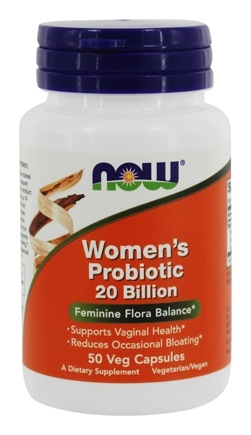 Now Foods Women's Probiotic 20 Billion 50 Capsules