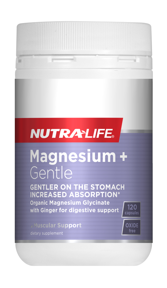 Nutralife Magnesium Glycinate Gentle 120 Capsules