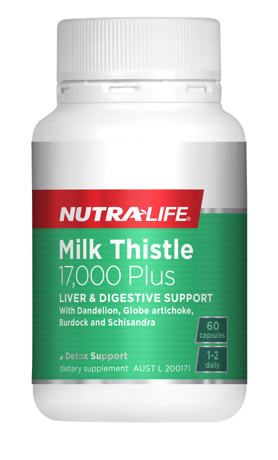 Nutralife Milk Thistle Plus 60 Capsules