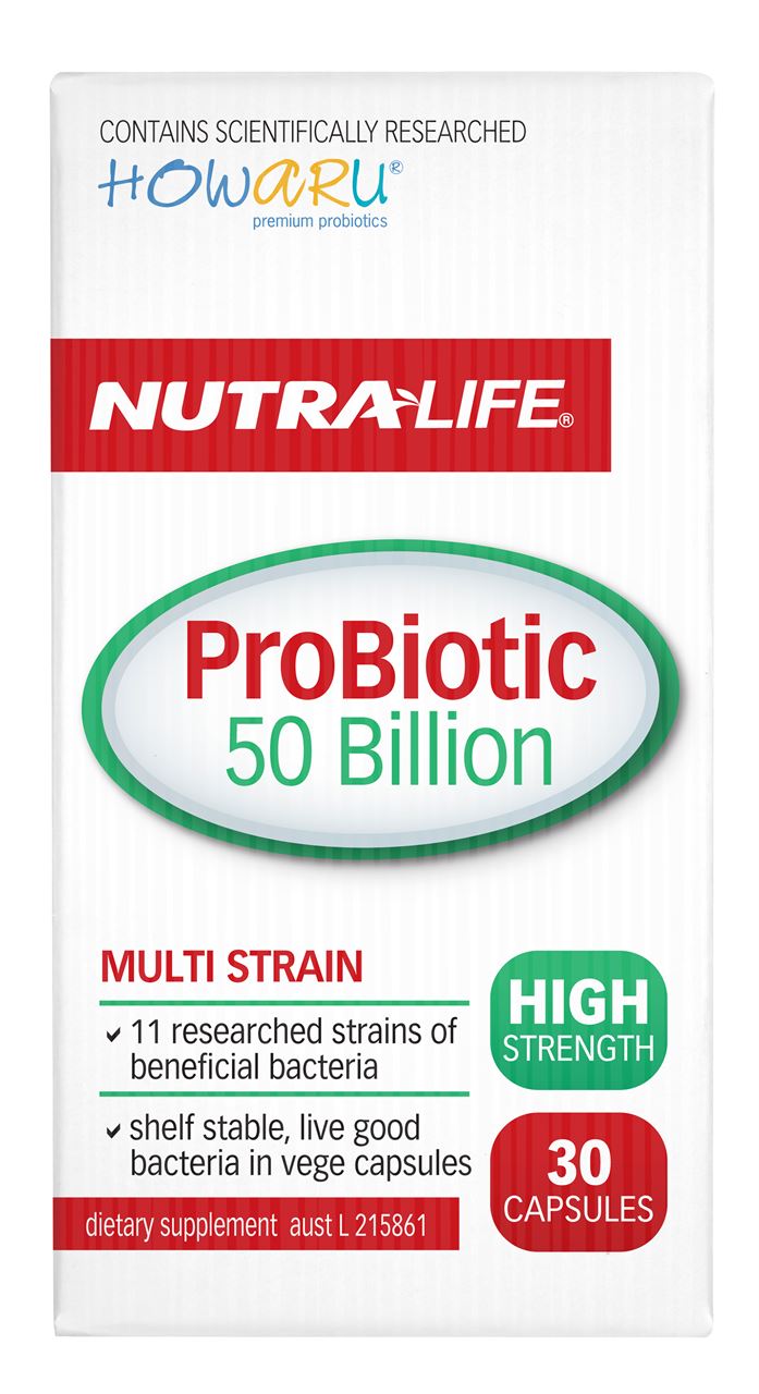 Nutralife ProBiotic 50 Billion 30 Capsules