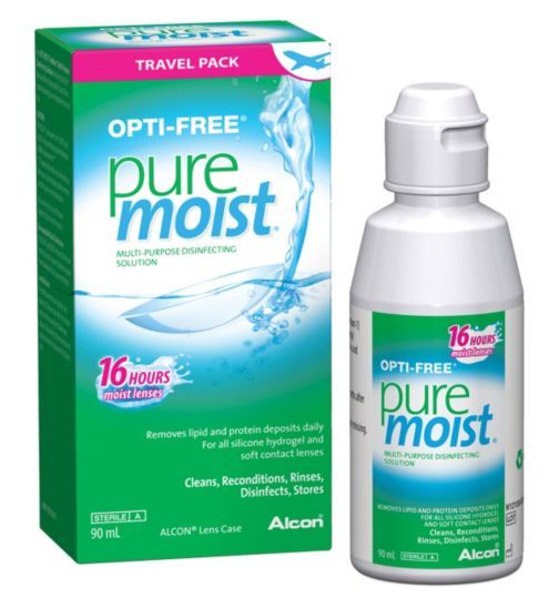 Opti-Free PureMoist 90ml + Lens Case