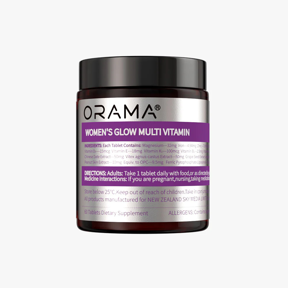 ORAMA Women's Glow Multi Vitamin 60 Tablets