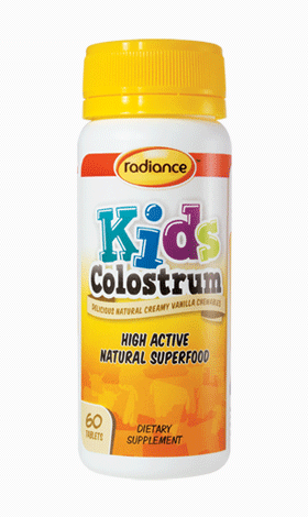 Radiance Kids Colostrum Chewable 60 Tablets