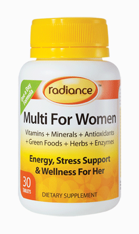 Radiance Multi For Women 30 Tablets