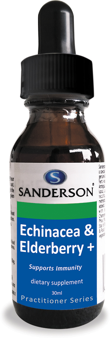 Sanderson Echinacea & Elderberry Drops 30ml