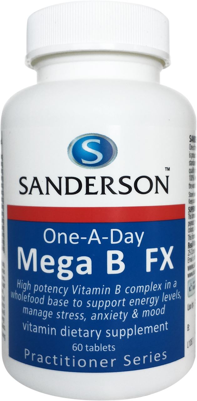 Sanderson Mega B FX 60 Tablets