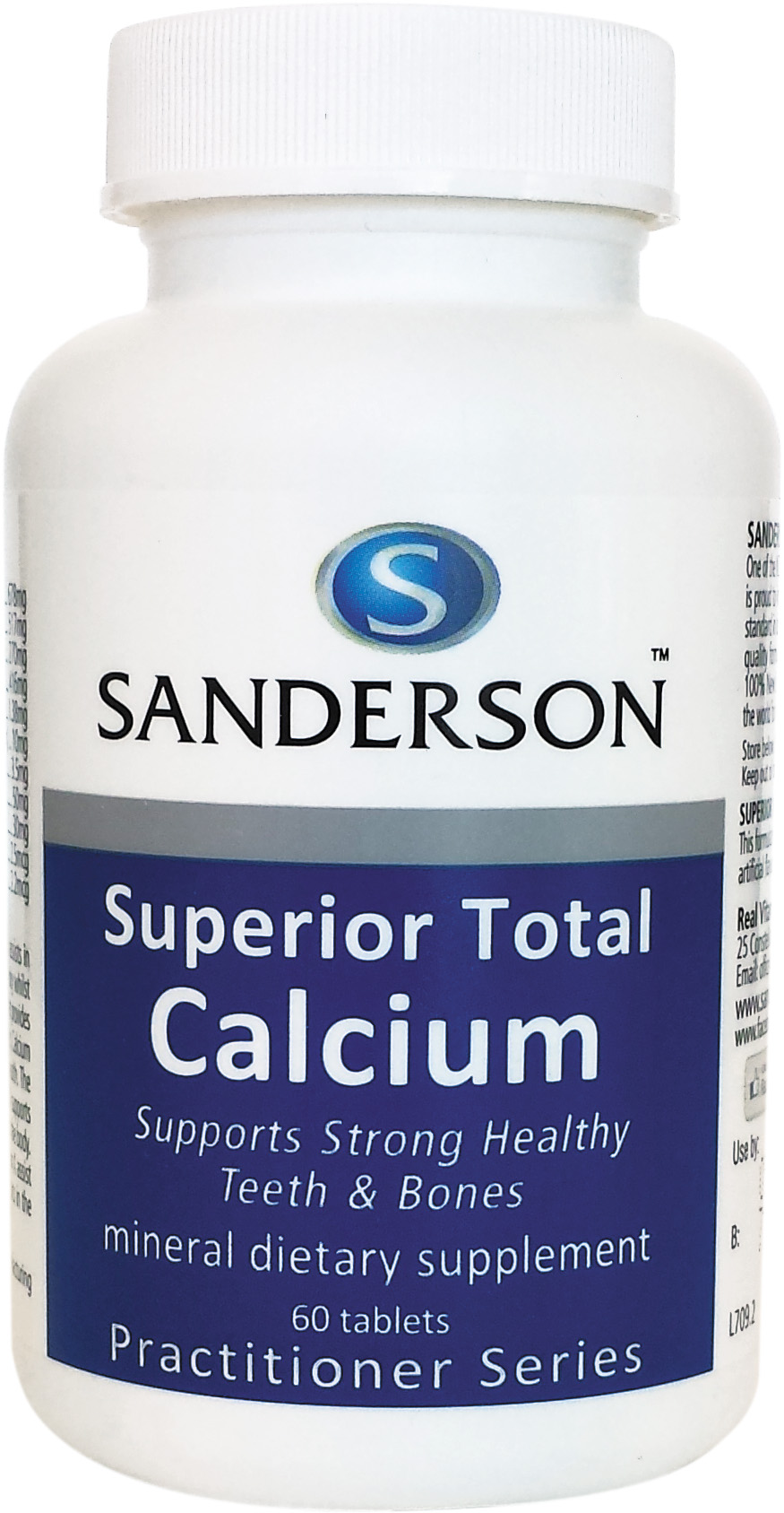 Sanderson Superior Calcium 60 Tablets