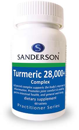 Sanderson Turmeric 28,000+ Complex 60 Tablets