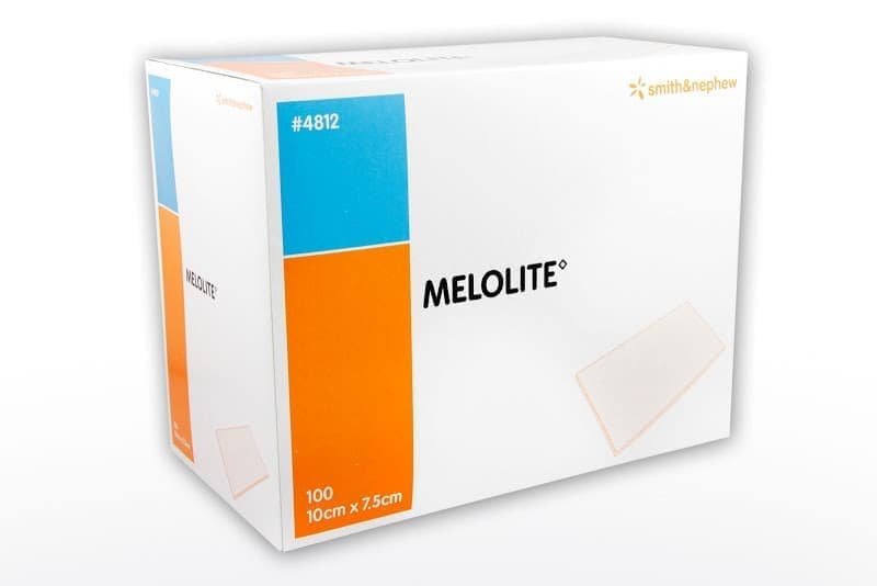 Smith & Nephew Melolite Dressing 10cmx7.5cm 100 Pieces