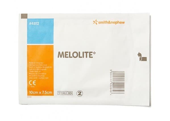 Smith & Nephew Melolite Dressing 10cmx7.5cm Single Unit