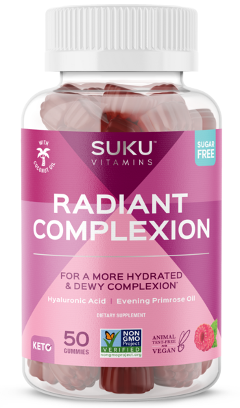 SUKU Vitamins Radiant Complexion 50 Gummies