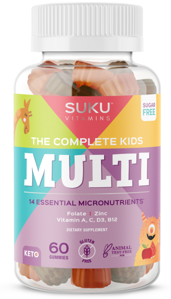 SUKU Vitamins The Complete Kids Multi 60 Gummies