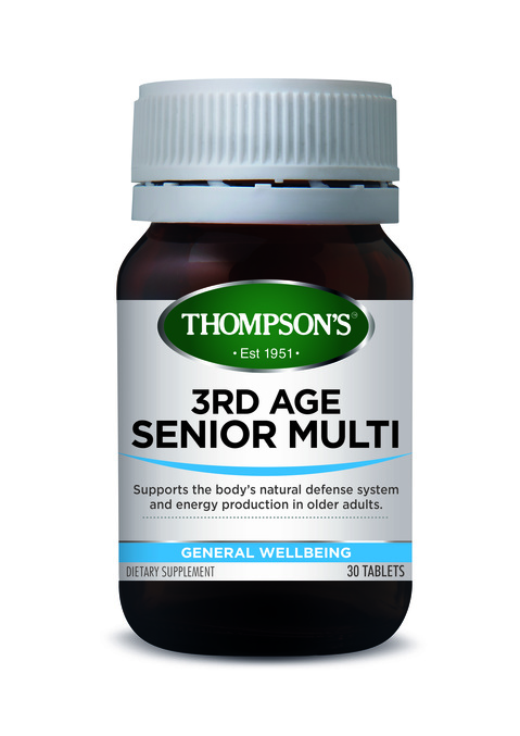 Thompson's 3rd Age Senior Multi 30 Tablets