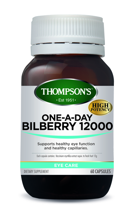 Thompson's Bilberry 60 Capsules